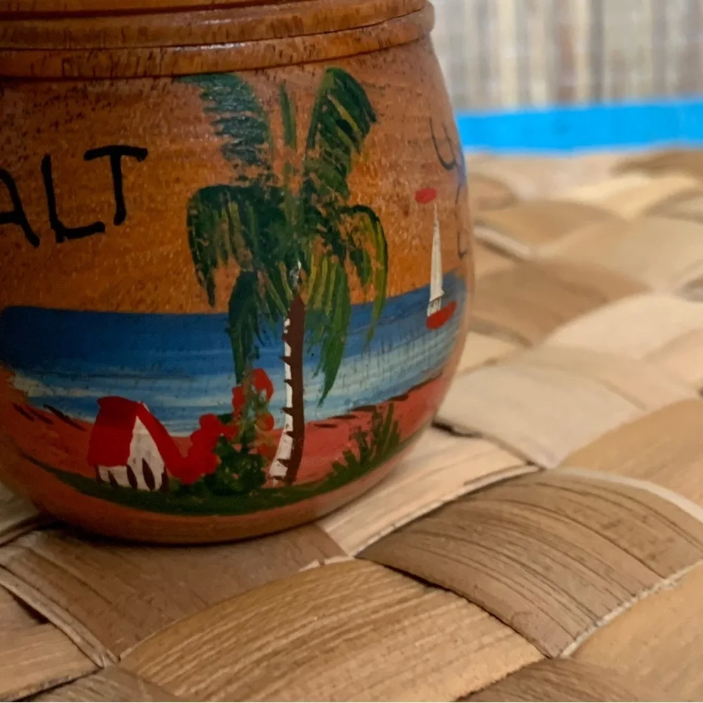 Handcrafted Wooden Jamaican shakers